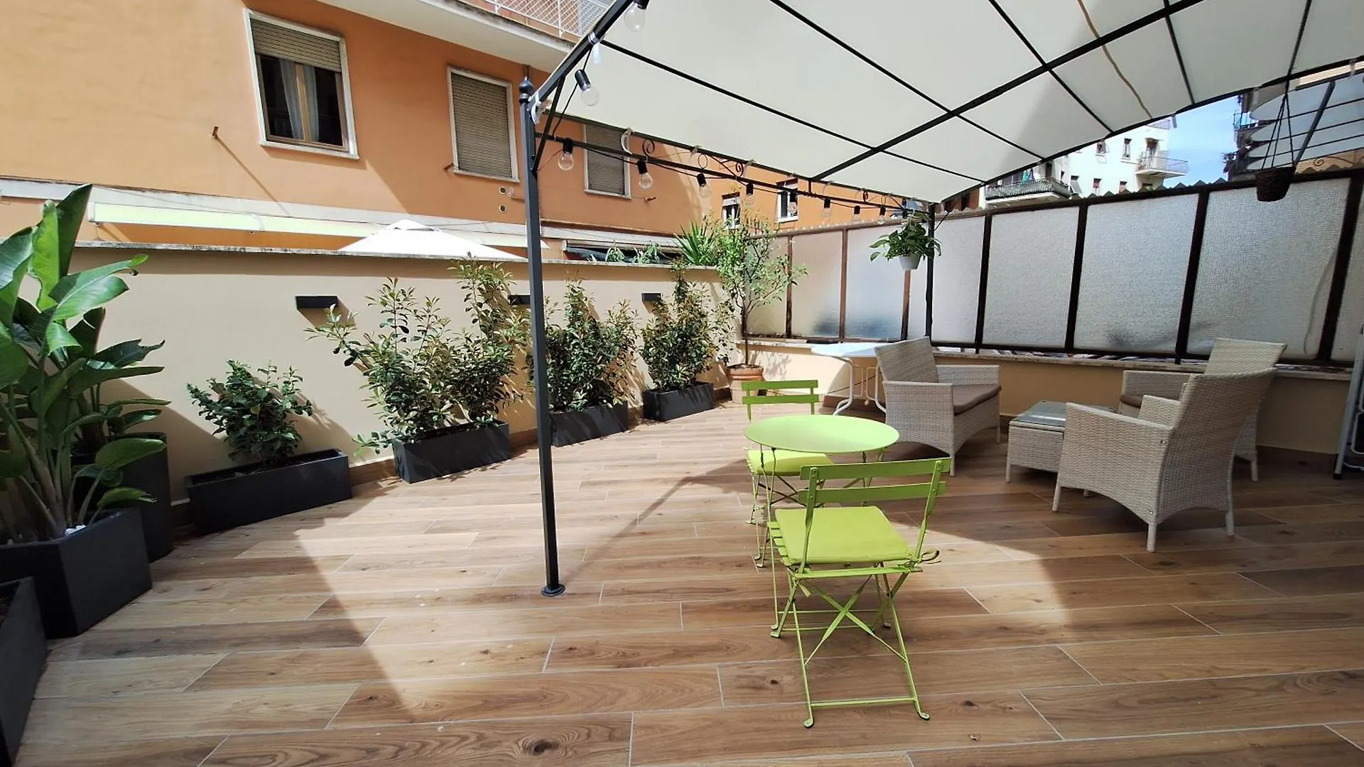 Apartment Peaceful 2 Bedrooms With Patio, Near Metro A Rome Italy